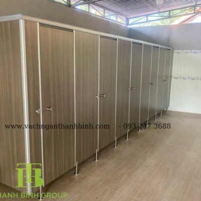 Vách ngăn nhà vệ sinh tấm compact