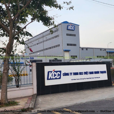 Sản xuất lắp đặt Nội thất văn phòng cho CÔNG TY TNHH KCC (VIỆT NAM NHƠN TRẠCH)